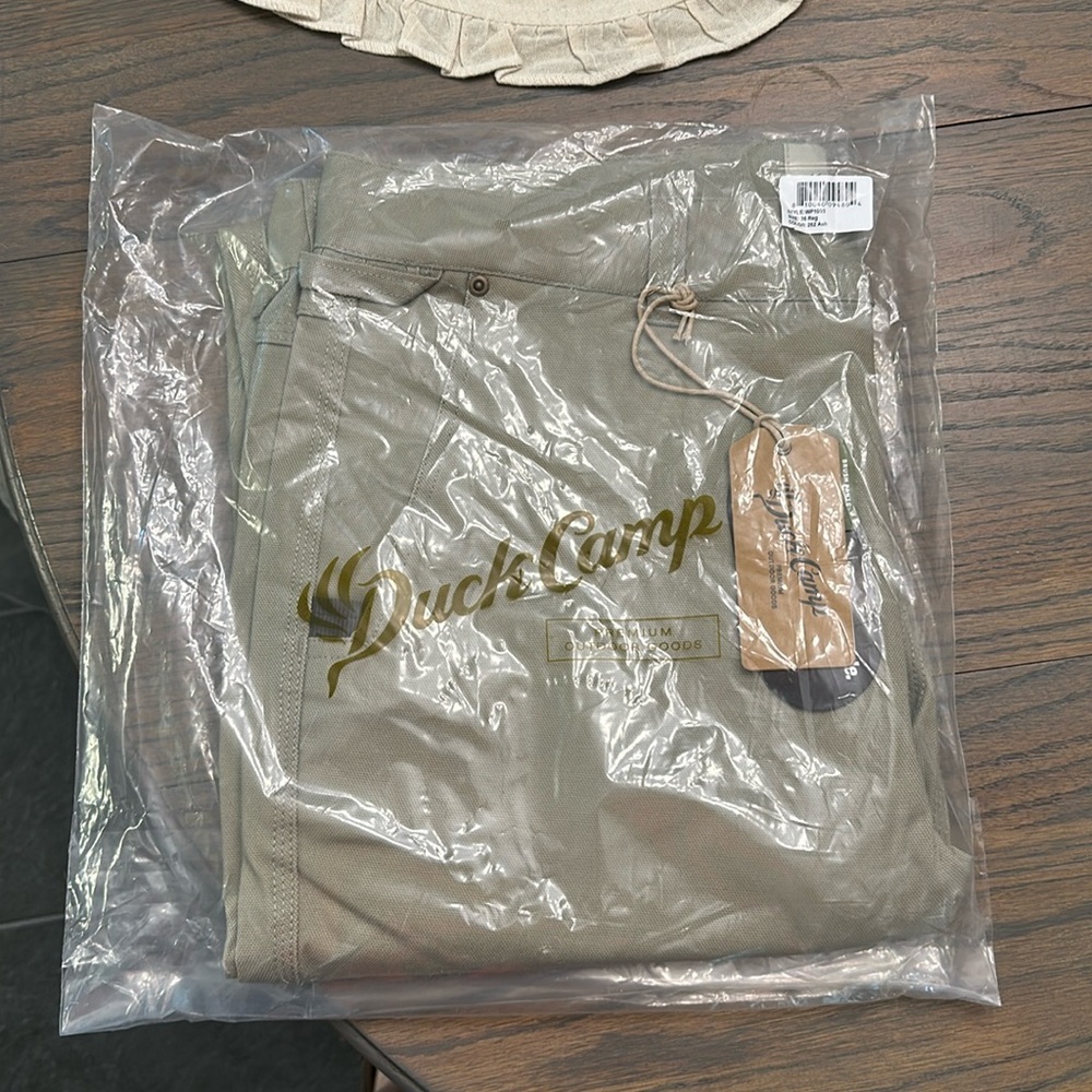 Men’s Duck Camp Brush Pants